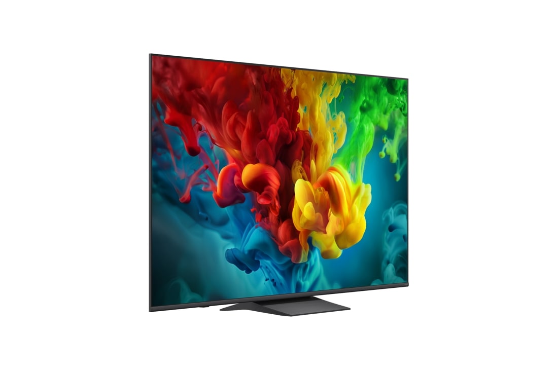 LG 75-tolline LG QNED evo AI Mini-LED QNED83 4K nuti TV 2026, LG QNED evo AI QNED82 Mini LED toob esile, kuidas selle Mini LED paljastab teravamad kivitekstuure ja selgemad ookeani detailid võrreldes tavalise LED-iga rannikukalda jagatud stseenis, pakkudes sügav, 75QNED83B3A, thumbnail 5