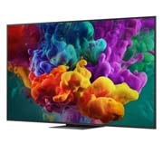 LG 75-tolline LG QNED evo AI Mini-LED QNED87 4K nuti TV 2026, LG QNED evo AI QNED85 Mini LED alpha 8 AI Processor 4K Gen3 helendab sinises valguses trükkplaadil, rõhutades tehisintellekti töötlemisvõimsust koos NPU x5.0 kiirema närvitöötluse, GPU 10% võimsama gr, 75QNED87B3A, thumbnail 7