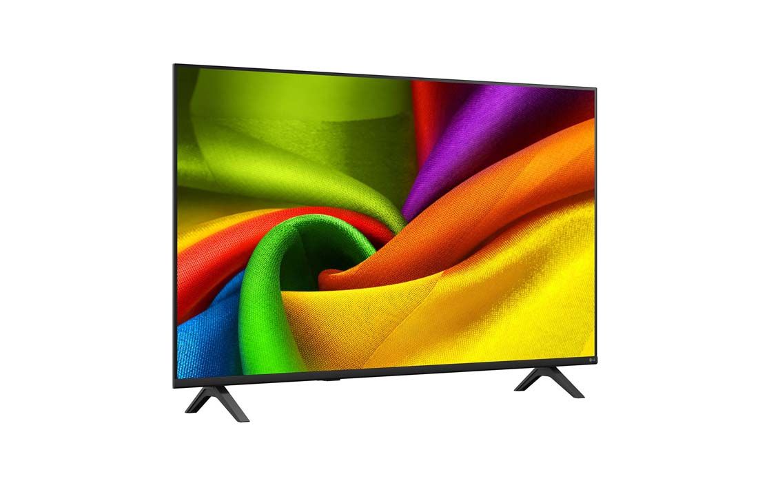 LG 50-tolline LG NANO 4K UHD AI NU85 nuti TV 2026, left view, 50NU850B3LA, thumbnail 4