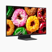 LG 24-tolline LG FHD AI LB70 4K nutiteler 2026, LG SMART TV AI LB70 FHD TV koos Virtual 9.1.2 by AI Sound funktsiooniga täidab kaasaegse elutoa heliga, kus ekraanil mängib astronaudifilm, ning mitmesihiline heli levib üle kogu ruumi, suurendades ko, 24LB70003LA, thumbnail 3