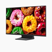 LG 24-tolline LG FHD AI LB70 4K nutiteler 2026, LG SMART TV AI LB70 FHD TV sisaldab isikupärastamiseks AI Hubi, mille kohal on AI-ikoon koos kaugjuhtimispuldiga, mida ümbritsevad sildid: Multi AI Search, AI Concierge, AI Voice ID with My Page, AI C, 24LB70003LA, thumbnail 5