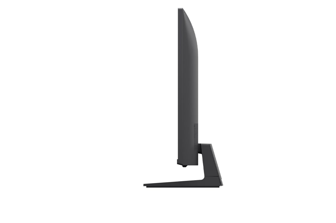 LG 24-tolline LG FHD AI LB70 4K nutiteler 2026, LG SMART TV AI LB70 FHD teleril on eest- ja külgvaates 24-tolline ekraan laiusega 539 mm, kõrgusega 321 mm, kõrgusega koos alusega 366 mm, profiili sügavusega 41 mm ja aluse mõõtmetega 154 x 161 mm., 24LB70003LA, thumbnail 2