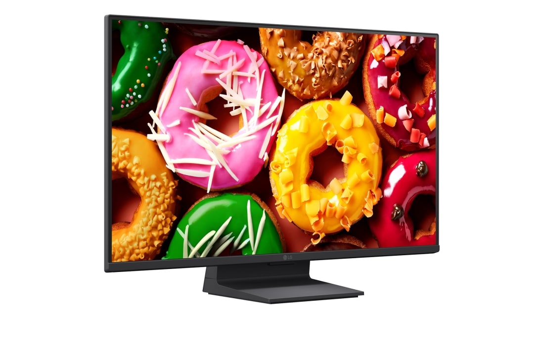 LG 24-tolline LG FHD AI LB70 4K nutiteler 2026, LG SMART TV AI LB70 FHD TV koos Virtual 9.1.2 by AI Sound funktsiooniga täidab kaasaegse elutoa heliga, kus ekraanil mängib astronaudifilm, ning mitmesihiline heli levib üle kogu ruumi, suurendades ko, 24LB70003LA, thumbnail 3