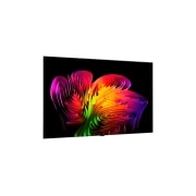 LG 77-tolline Wallpaper TV LG OLED evo AI W6 4K nuti TV 2026 koos juhtmevaba video ja heli ülekandega, Zero Connect Box, mis on paigaldatud koos LG OLED evo AI W6 Wallpaper TV-ga, on kompaktse ristkülikukujulise disainiga, mõõtmetega 245 x 245 millimeetrit (mm) ja kõrgusega 69,8 millimeetrit (mm), illu, OLED77W69LA, thumbnail 4