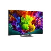 LG 65-tolline LG QNED AI Mini-LED QNED93 4K nuti TV 2026, LG QNED evo AI Mini LED QNED90 toob Mini LED koos Precision Dimming Proga esile poolitatud virmaliste valguses liustikumäestiku stseeni kaudu, võrreldes tavalist LED-i sügavamate mustade ja viimistlet, 65QNED93B6A, thumbnail 4
