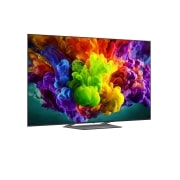 LG 85-tolline LG QNED evo AI Mini LED QNED90 4K Smart TV 2026, LG QNED evo AI Mini LED QNED90 toob Mini LED koos Precision Dimming Proga esile poolitatud virmaliste valguses liustikumäestiku stseeni kaudu, võrreldes tavalist LED-i sügavamate mustade ja viimistlet, 85QNED93B6A, thumbnail 4