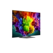LG 85-tolline LG QNED evo AI Mini LED QNED90 4K Smart TV 2026, LG QNED evo AI Mini LED QNED90 alpha 8 AI protsessor 4K Gen2 helendab trükkplaadil, rõhutades tehisintellekti töötlemisvõimsust koos CPU 40% kiirema töötluse, GPU 10% võimsama graafika ja 20% täiustat, 85QNED93B6A, thumbnail 5
