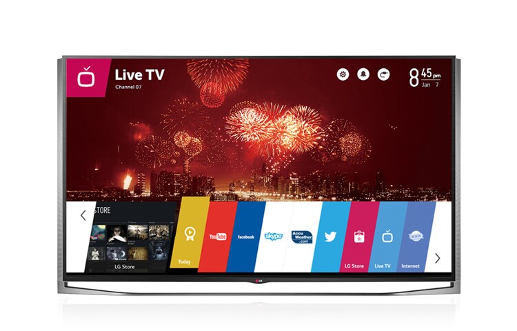 LG 79-tolline Ultra HD Smart TV teler koos WebOSiga, heli on kujundanud Harman Kardon., 79UB980V