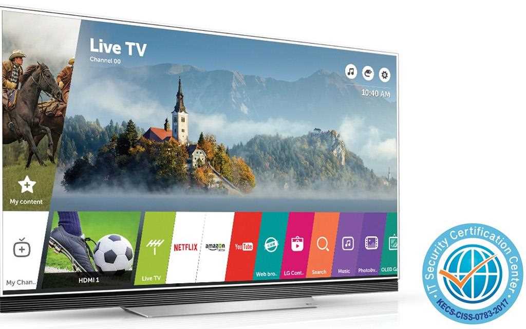 LG webOS 3.5 Smart TV platvormile anti Common Criteria turvalisuse sertifikaat