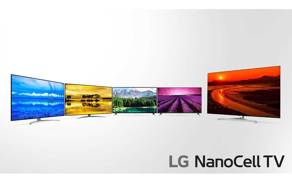 LG NanoCell telerid CES 2019