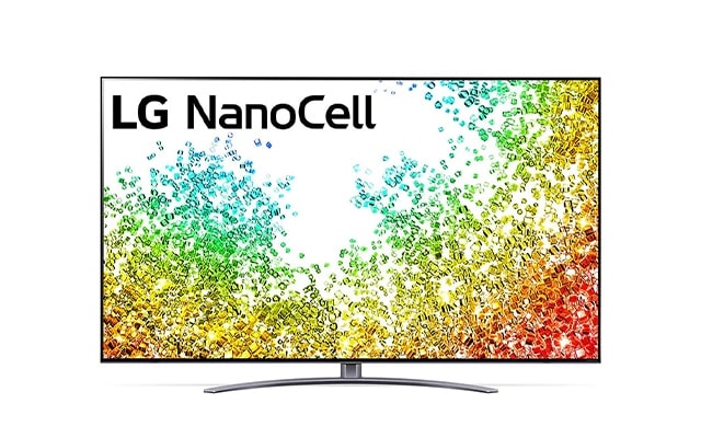 A front image of LG Nanocell 8K Smart TV