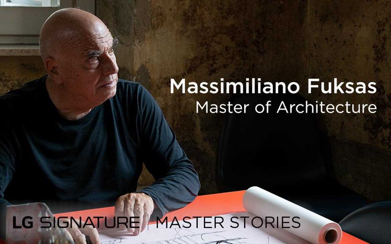 Massimiliano Fuksas, master of architecture, was one of the experts at LG SIGNATURE's discussion on the relationship between art and technology at London Design Week | More at LG MAGAZINE