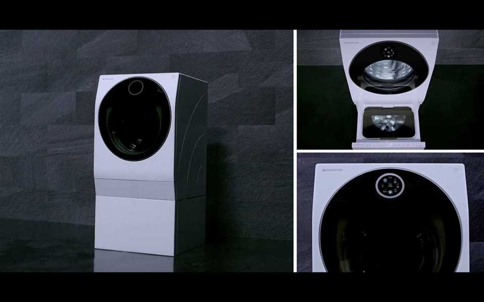 The LG SIGNATURE Washing Machine has stunning design to match it's innovative features | More at LG MAGAZINE