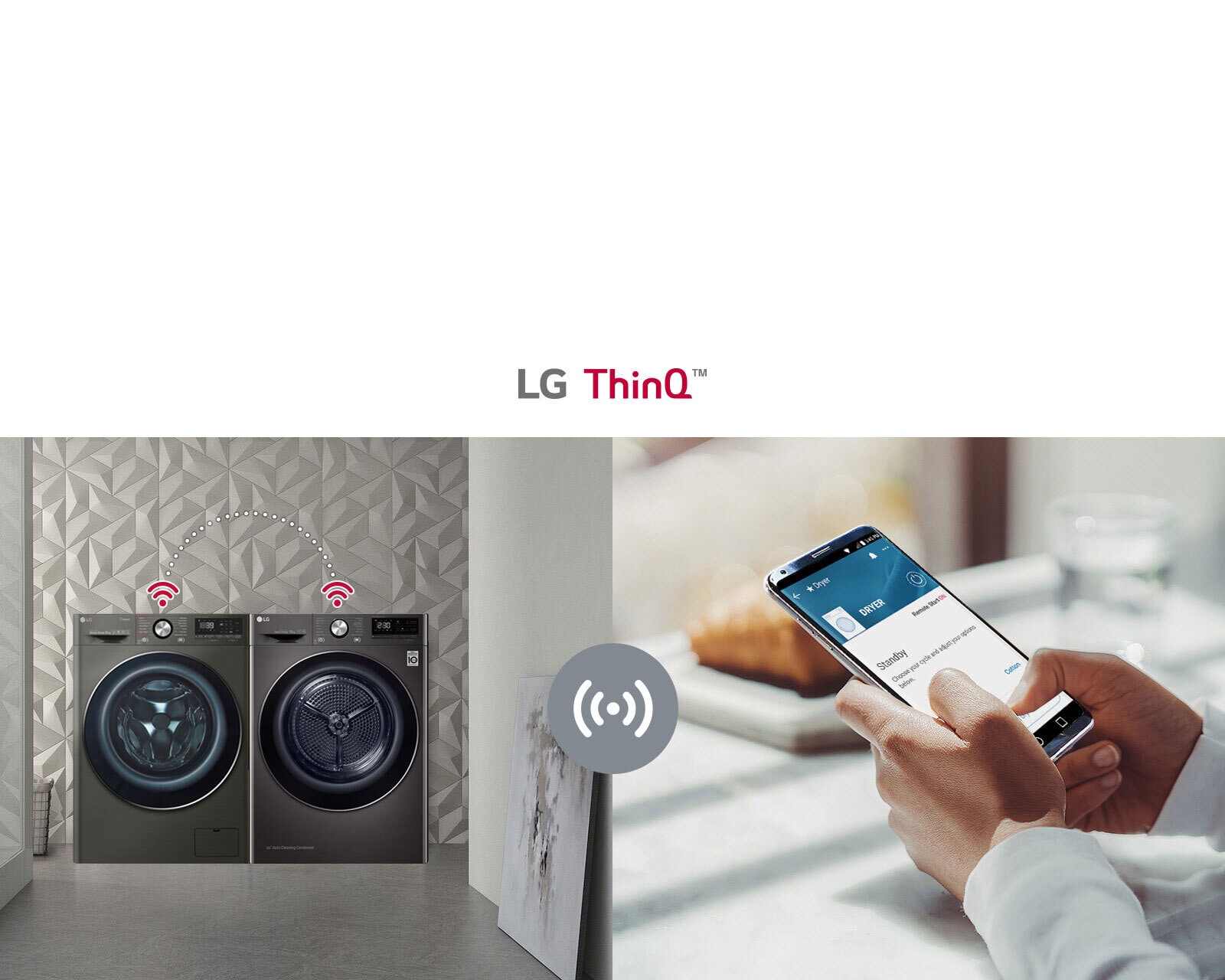 Täiuslikult sünkroonitud ThinQ™-ga3