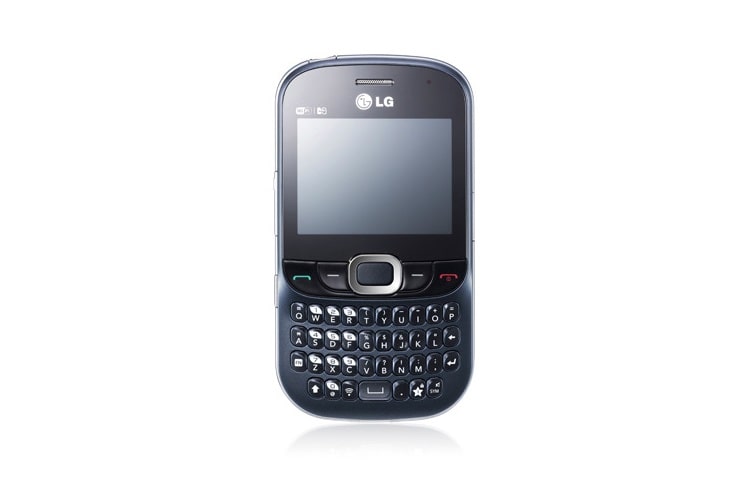 LG هاتف ثنائى الشريحه مع تطبيقات مدمجه للشبكات الاجتماعيه, C375