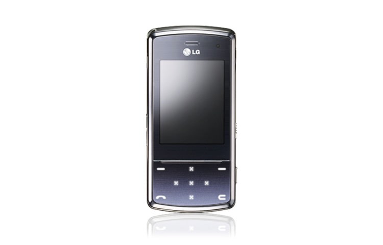 LG هاتف محمول رفيع بسُمك 10.9 ملم وتصميم انزلاقي مدمج وزجاج مقسّى مع هيكل كامل من المعدن, KF510