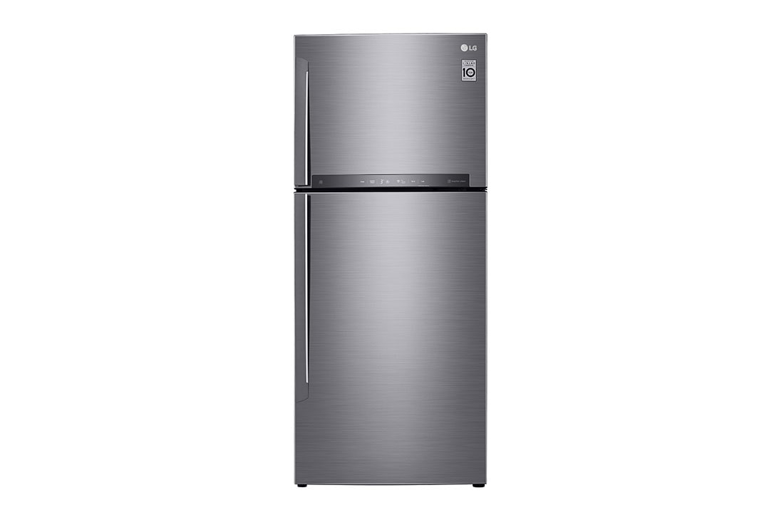 LG ضاغط خطي 410 لترات، 14 قدمًا مكعبًا، رقمية، فلتر تنقية Hygiene Fresh،<br>خاصية Door Cooling, GN-H562HLHU