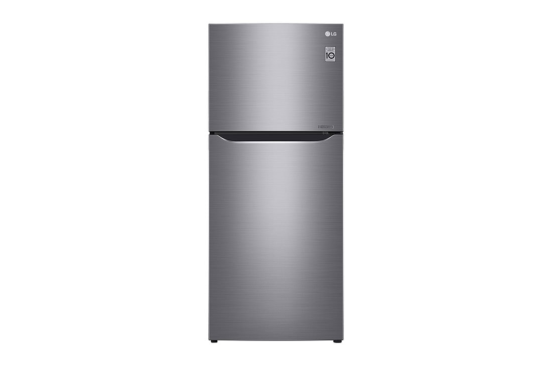 LG ضاغط خطي 393 لترًا، 14 قدمًا مكعبًا، فلتر تنقية Hygiene Fresh، خاصية Door Cooling, GN-C562SLCU