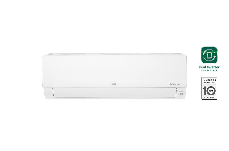 LG مكيف DUALCOOL  انفرتر بارد ساخن  12000 BTU، موفر للطاقة، تبريد سريع، تبريد هادىء, S4-W12JA3AA