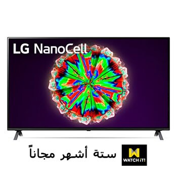 LG NanoCell TV 65 Inch NANO80 Series, Cinema Screen Design 4K Active HDR WebOS Smart AI ThinQ Local Dimming1