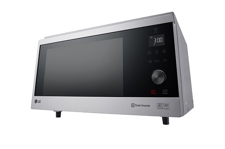 LG Microwave, LG Neo Chef Technology, 39 Liter Capacity, Smart Inverter, EasyClean, Convection, MJ3965ACS, thumbnail 4