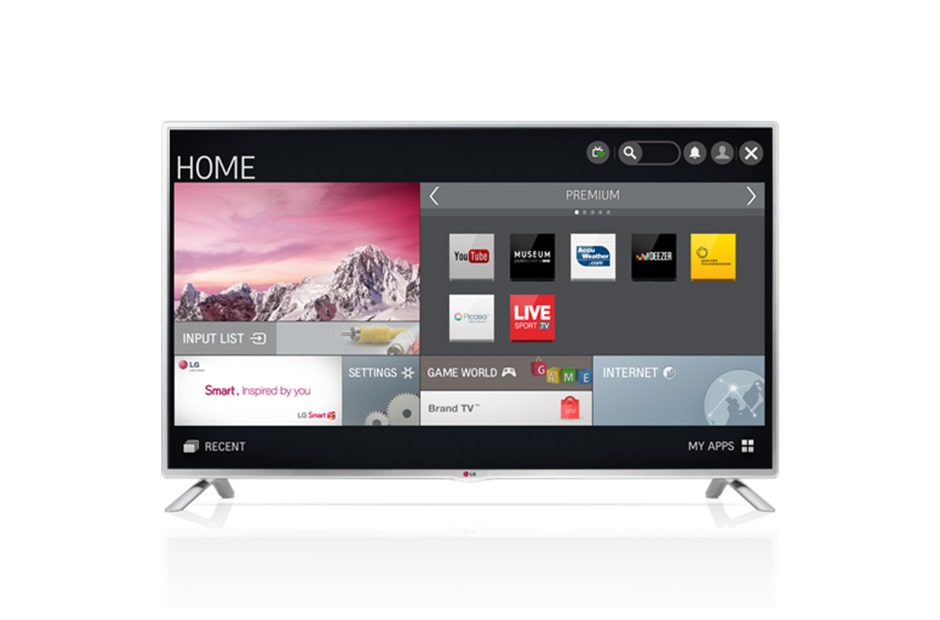 LG Smart TV with IPS panel, 47LB5820