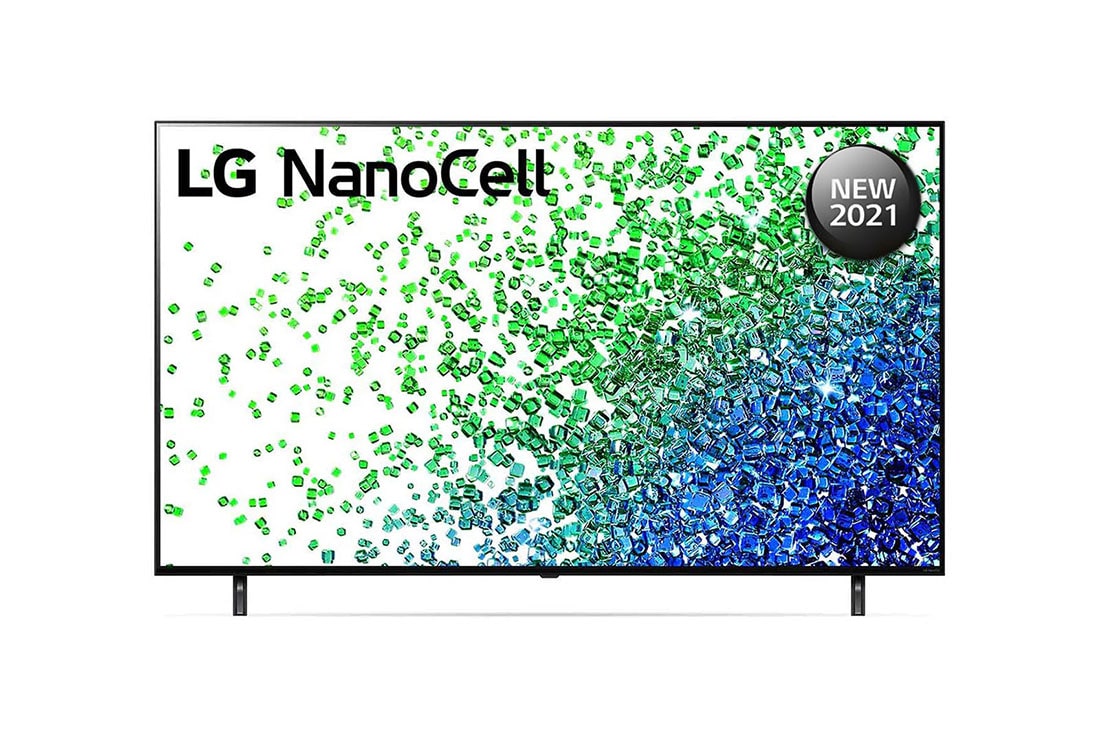 LG NanoCell TV 50 Inch NANO80 Series Cinema Screen Design 4K Active HDR webOS Smart with ThinQ AI Local Dimming, 50NANO80VPA, 50NANO80VPA