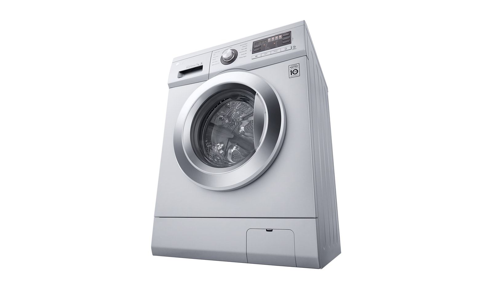 LG 7KG Front Loading Silver Washing Machine LG Egypt
