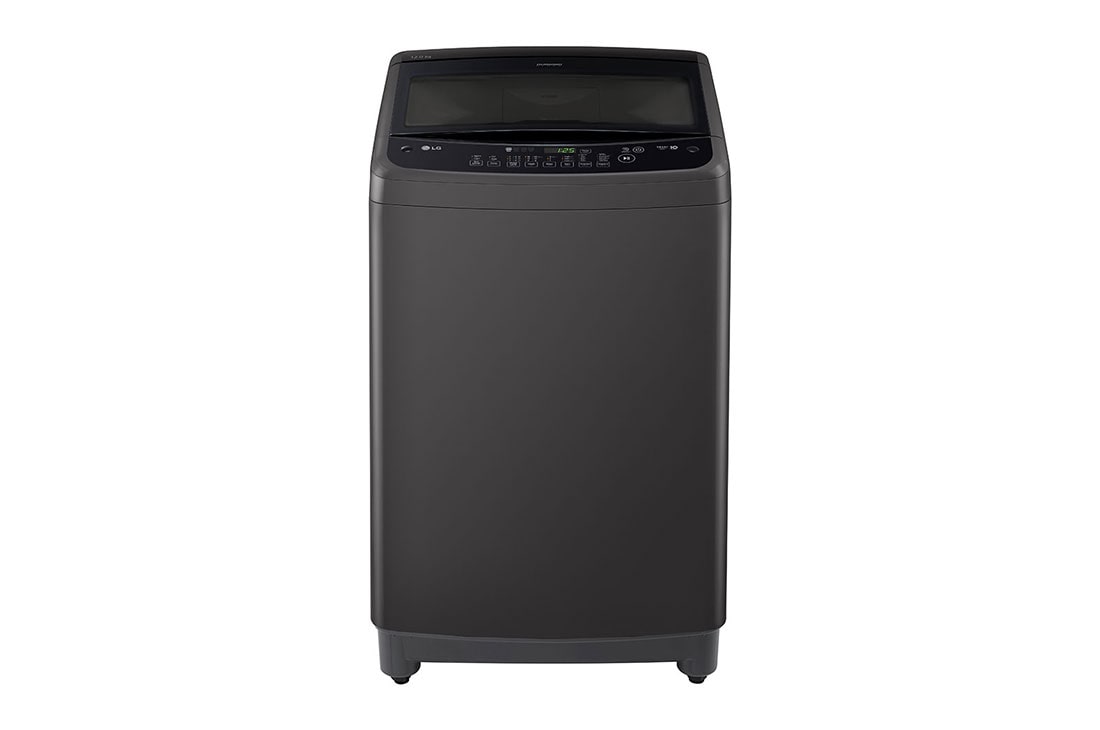 LG 12 Kg Smart Inverter Top load Washing Machine Turbo Drum, Soft Closing Door, Front view, T1288NEHGB