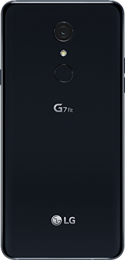 LG G7 fit Trasera Negro