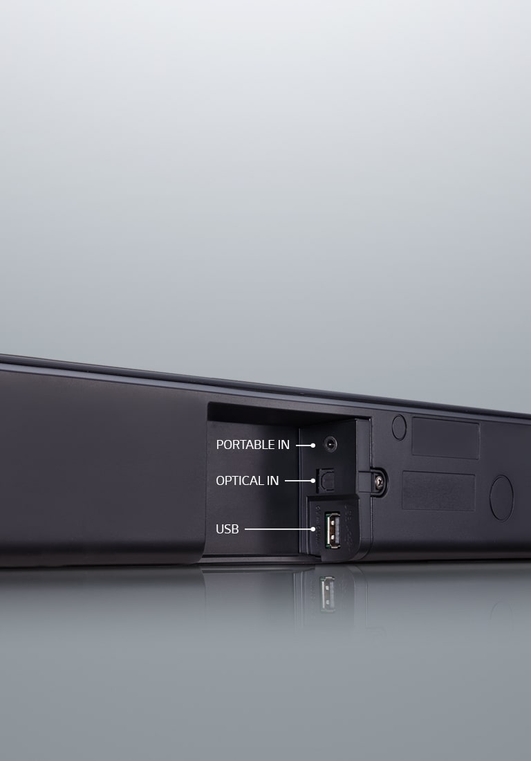 LG HLS36W - Barra de sonido para sistema de Home Cinema 2.1 con altavoz de  graves inalámbrico