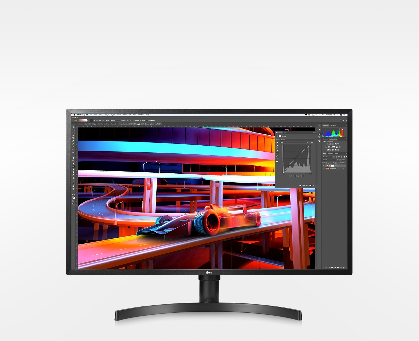 LG Monitor 4K 32UK550-B de 80 cm (31,5'') 3840 x 2160 (UHD) con panel
