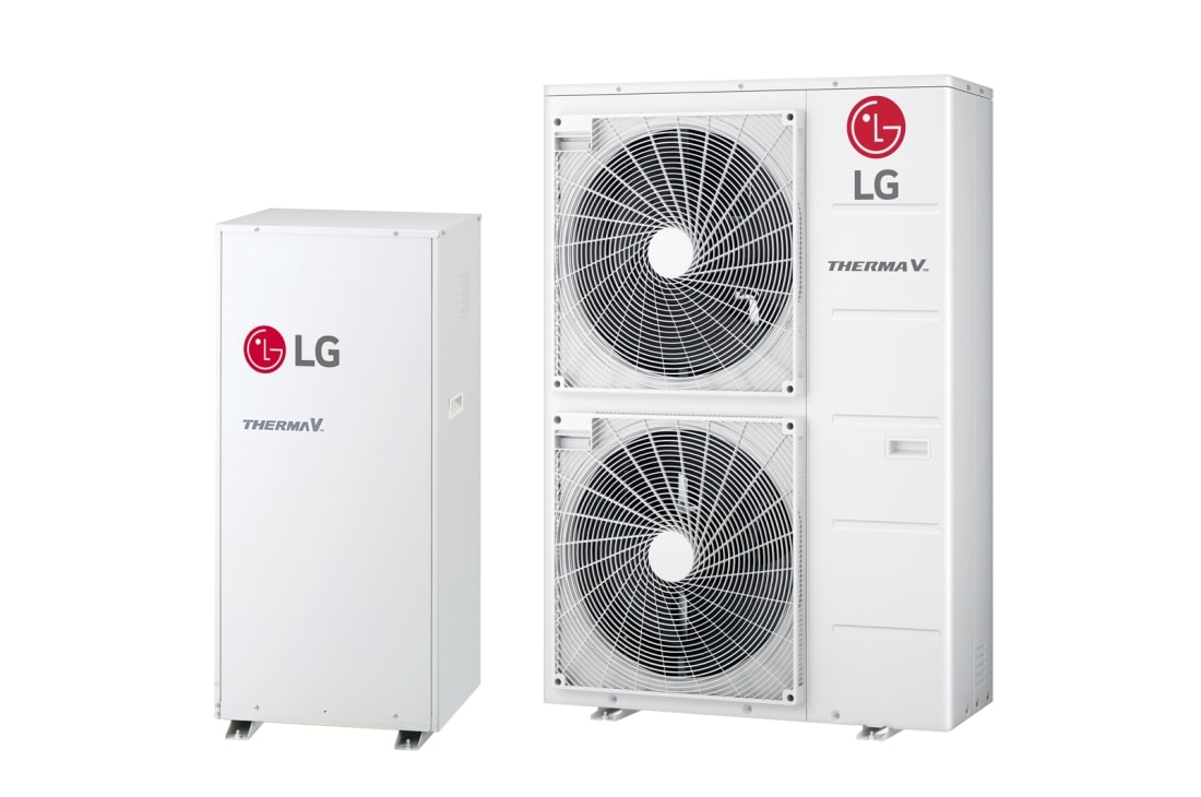 LG THERMA V Alta Temperatura proporciona agua caliente hasta 80 °C (A+/A+), HN1610H