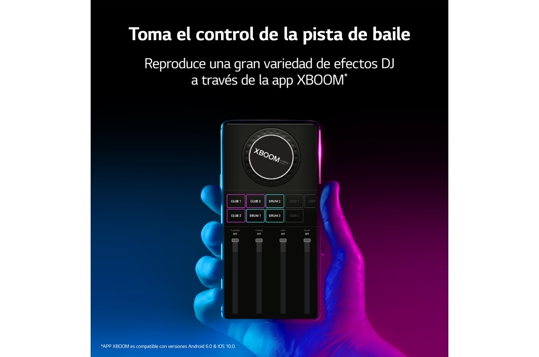 LG XBOOM RNC5 PDP  LG España, Español