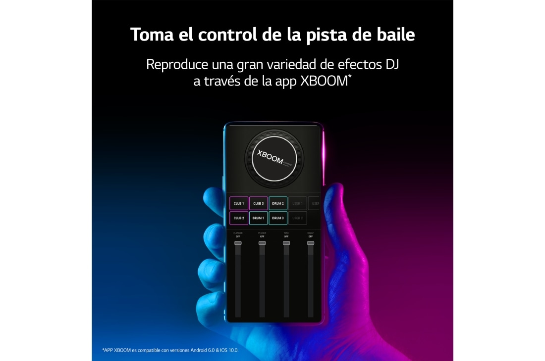 XBOOM RNC7 LG España | LG