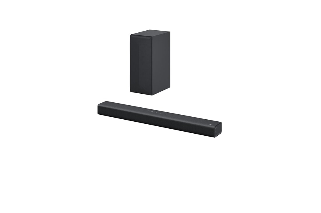 Barra de sonido Inteligente LG S60Q con 300W de potencia y 2.1