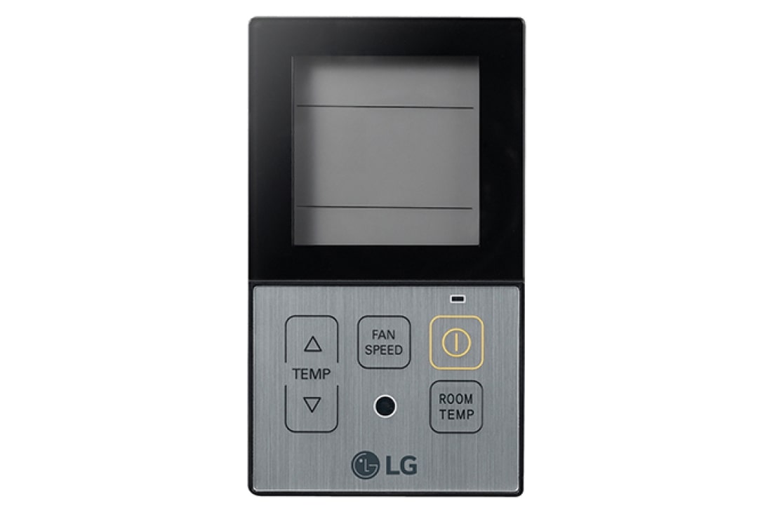 LG Controlador individual, Controlador con cable, Sencillo-Hotel, Negro, Vista frontal, PQRCHCA0Q, thumbnail 0
