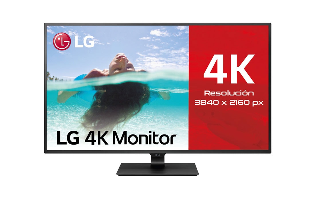 LG 43UN700 - Monitor UHD profesional (Panel IPS: 3840x2160, 400nit, 1000:1, NTSC >72%); diag.108cm; entr: HDMIx4, DPx1, USB-Cx1, USB-Ax2; 2PBP/4PBP, 43UN700-B, 43UN700-B
