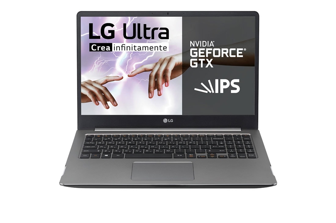 LG Ultra 15U70N-J.AA78B Windows 10 Home - Portátil de 39,6cm (15,6'') FHD IPS (1,9kg, autonomía 16h, Intel i7 10ª gen., NVIDIA® GeForce® GTX 1050, 3GB VRAM, 16GB RAM, 512GB SSD NVMe) Plata - Teclado Español, 15U70P-J-AP78B, 15U70P-J-AP78B