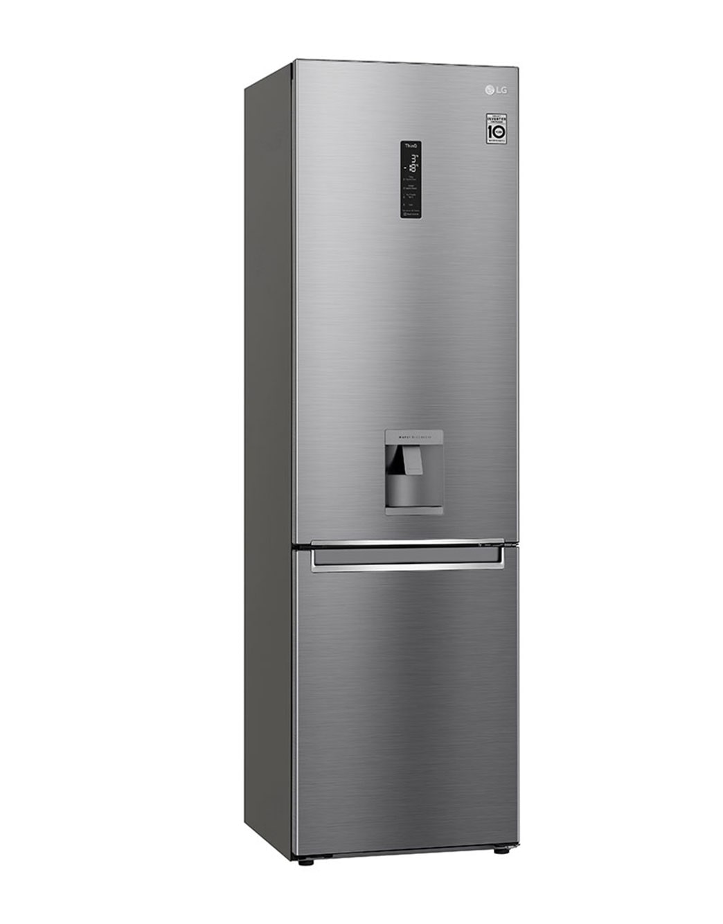 De alguna manera Recomendación explosión LG Frigorífico Combi 2m, Clasificación E , capacidad de 419l, Dispensador  de agua Inox antihuellas, serie 7 | LG España