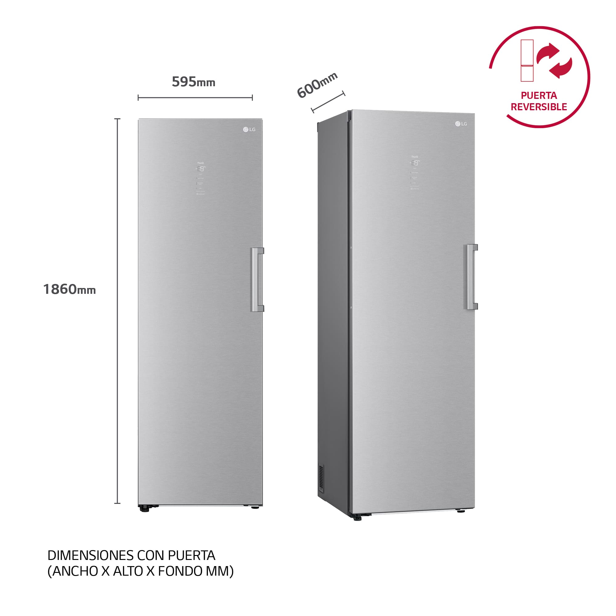 Congelador 1 puerta Total No | LG España
