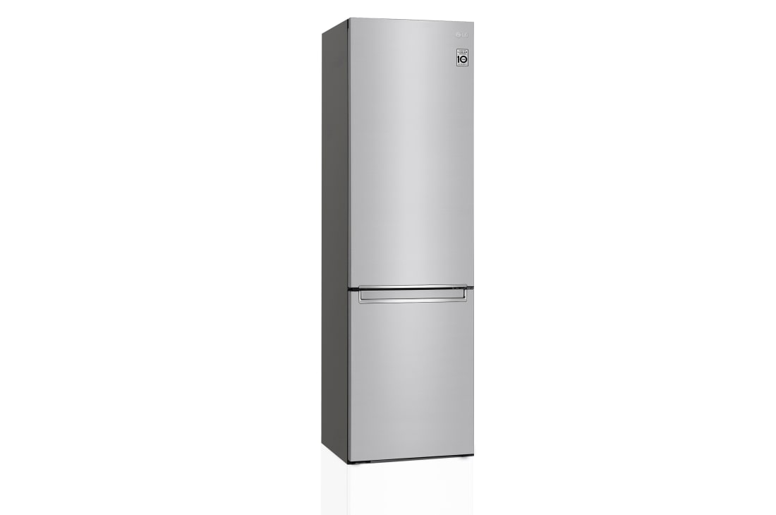 LG Frigorífico Combi 2m, Clasificación C, Acero inoxidable texturizado antihuellas, capacidad de 419l, Serie 700, GBB72MBVCN1, GBB72MBVCN1