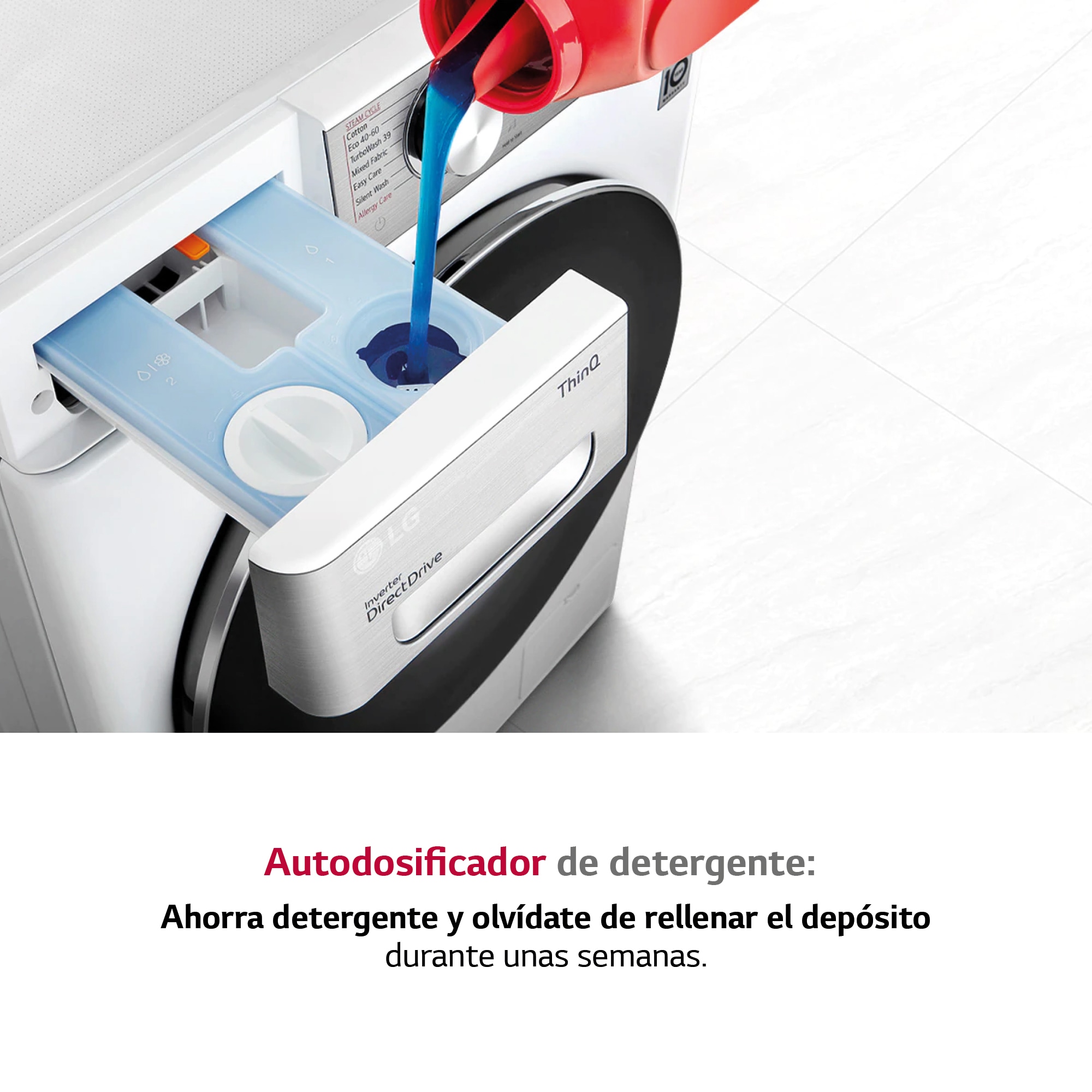 Lavadora inteligente Drive™ F6WV7510PRW | España