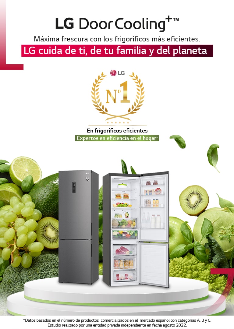 ⏰ ¡ÚLTIMAS UNIDADES! Frigorífico combi LG A+++ por solo 599€