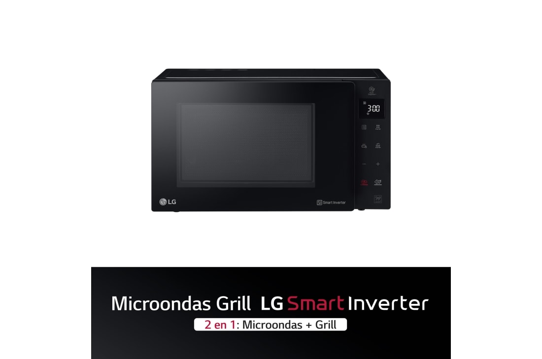 Horno Microondas Combi Grill Y Convección Control Digital de instalación  libre y capacidad 25 Litros 1000 Watts