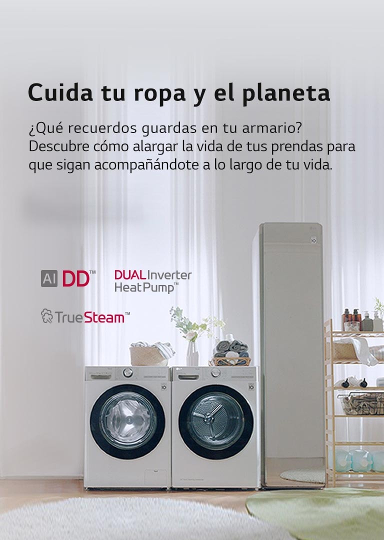 Lavadora inteligente LG: máximo rendimiento tu lavado | LG España