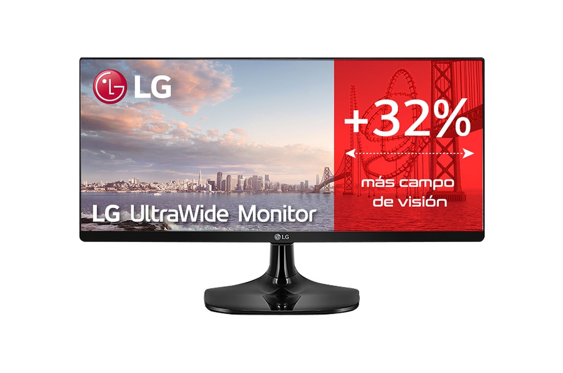 Monitor LG 32” pulgadas resolución pantalla FHD IPS LG