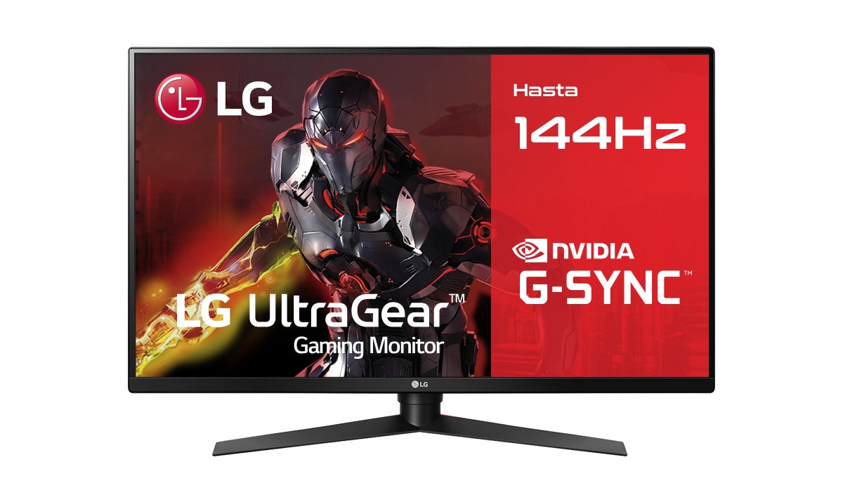 LG Monitor Gaming 80 cm (31,5 pulgadas) 2560x1440 con pantalla VA 16:9, G, 32GK850G-B