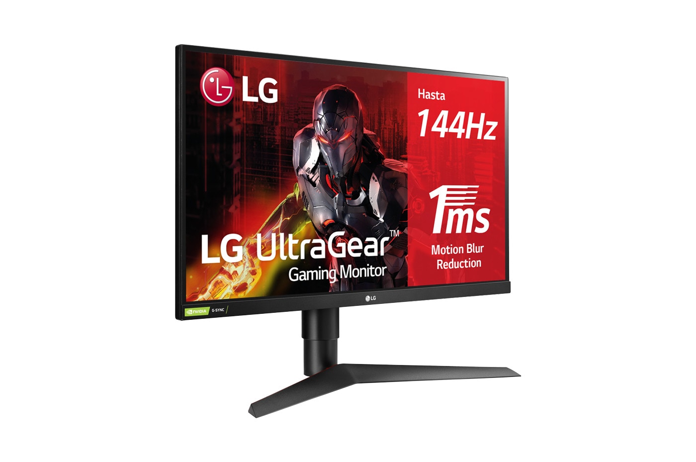 LG 27GL650F - Monitor dirigido a pro-Gamers (Panel IPS: 1920x1080p, 16:9, 400 cd/m², 1000:1, 144Hz, 1ms); entradas: DP x1, HDMI x2; RADEON Freesync 2, E, 27GL650F-B, thumbnail 4
