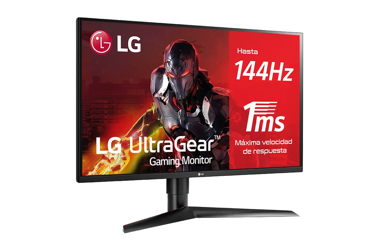 LG Monitor GAMING ULTRAGEAR 27GL850-B de 68,6 cm (27'') 2560 x 1440 (QHD)  con panel NanoIPS (AH-IPS) 16:9, G